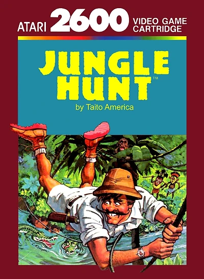 JUNGLE HUNT - Atari 2600 - USED