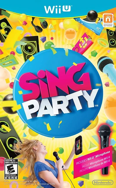 WIIU SING PARTY (GAME) - WU Wii U Wii-u WiiU - USED