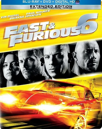 FAST & FURIOUS 6 (STEELBOOK/BR - USED