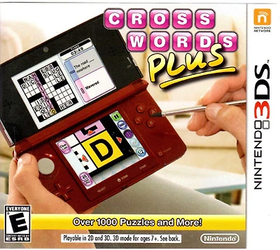 Crosswords Plus NLA - Nintendo 3DS - USED