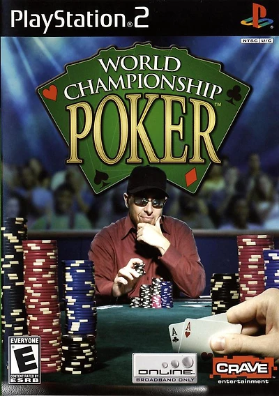 WORLD CHAMPIONSHIP POKER - Playstation 2 - USED