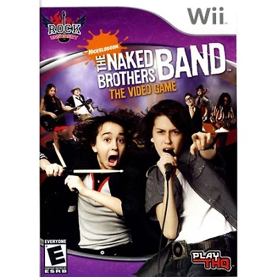 NAKED BROTHERS BAND:THE GAME - Nintendo Wii Wii - USED