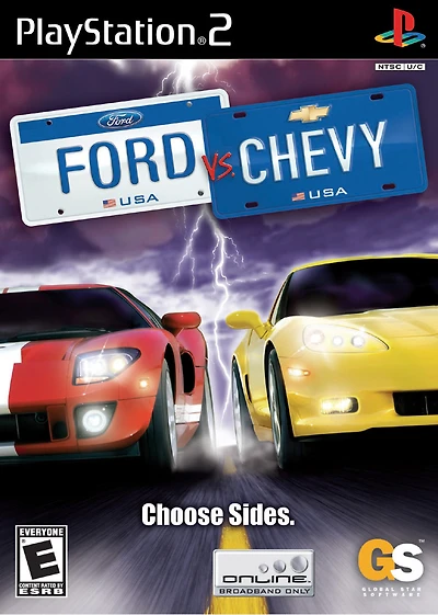 FORD VS CHEVY - Playstation 2 - USED