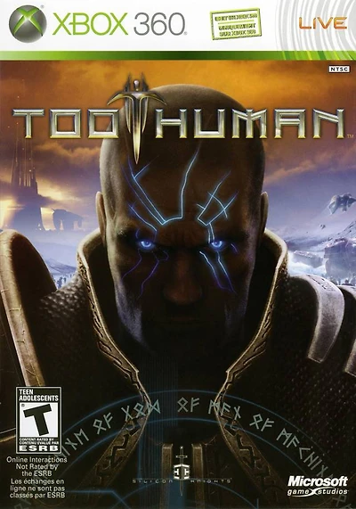 TOO HUMAN - Xbox 360 - USED
