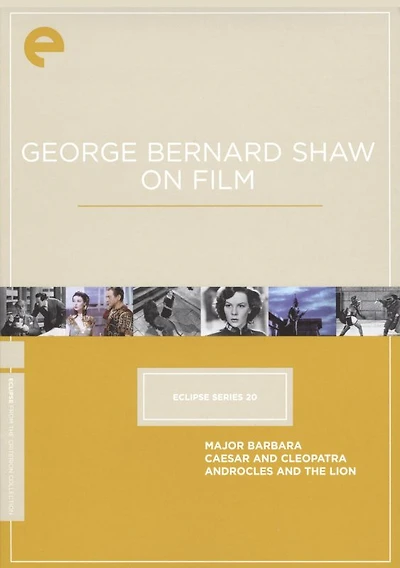 Eclipse Series 20: George Bernard Shaw on Film - USED