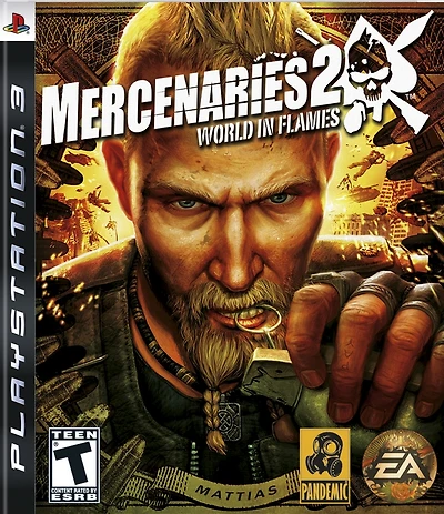 MERCENARIES 2:WORLD IN FLAMES - Playstation 3 - USED