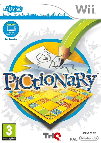 PICTIONARY - Nintendo Wii Wii