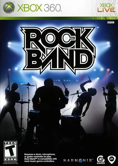 ROCK BAND (GAME) - Xbox 360 - USED