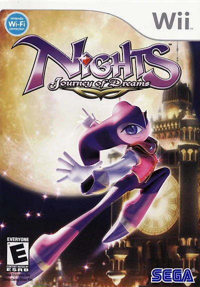 NIGHTS:JOURNEY OF DREAMS - Nintendo Wii Wii - USED