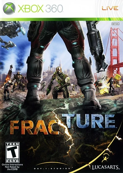 FRACTURE - Xbox 360 - USED