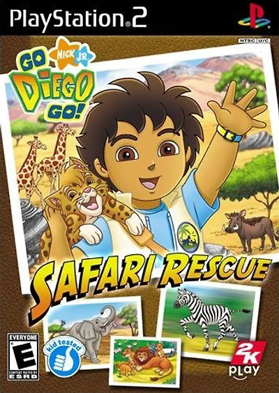 GO DIEGO GO:SAFARI RESCUE - Playstation 2 - USED