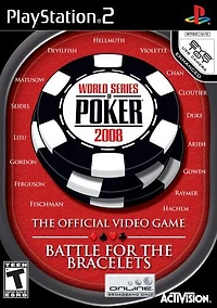 WORLD SERIES POKER 08:BATTLE - Playstation 2 - USED