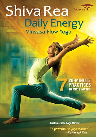 Rea Shiva: Daily Energy Vinyasa Flow Yoga - NEW