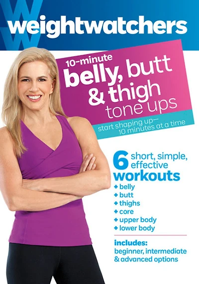 Weight Watchers: 10-Minute Belly, Butt & Thighs Tone Ups - NEW