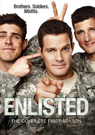 Enlisted: The Complete First Season - NEW