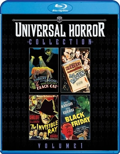 Boris Karloff & Bela Lugosi Horror 4-Movie Horror Collection - NEW