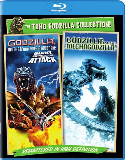 Godzilla Against Mechagodzilla / Godzilla, Mothra, and King Ghidorah: Giant Monsters All-Out Attack - NEW