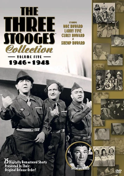 The Three Stooges Collection: Volume Five 1946-1948 - USED