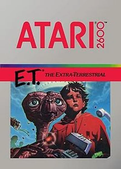 E.T. THE EXTRA-TERRESTRIAL - Atari 2600 - USED