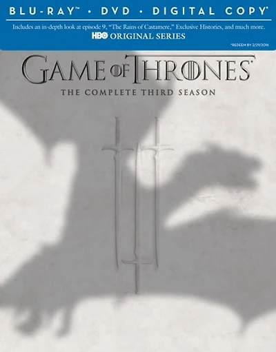 Game of Thrones: The Complete Third Season - USED