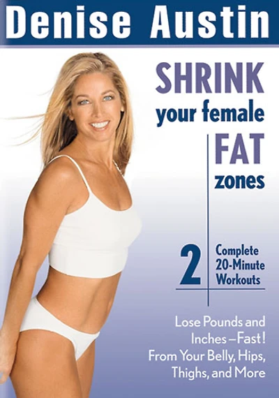 Denise Austin: Shrink Your Female Fat Zones - USED