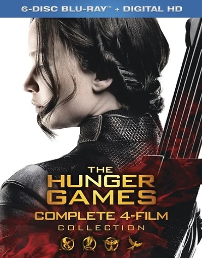 The Hunger Games: The Complete 4-Film Collection - USED