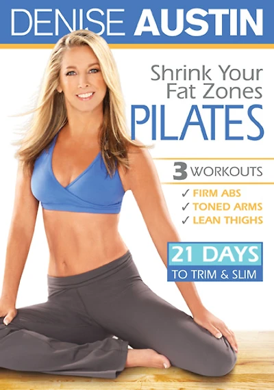 Denise Austin: Shrink Your Fat Zones Pilates - NEW