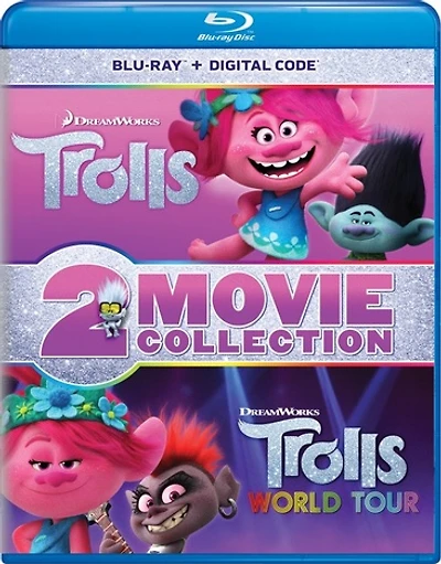 Trolls / Trolls World Tour 2-Movie Collection - NEW
