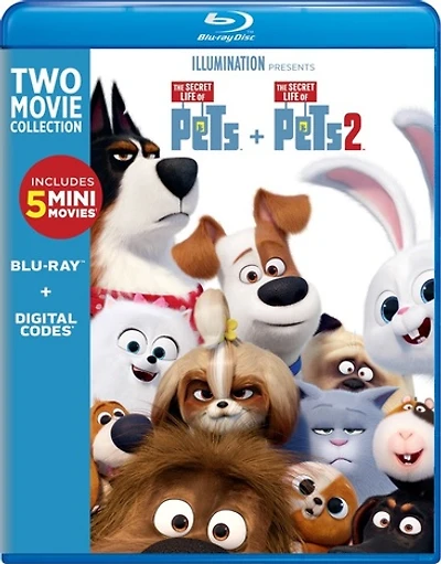 The Secret Life of Pets 2-Movie Collection - NEW