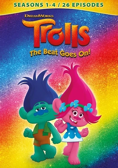 Trolls: The Beat Goes On! Seasons 1-4 - USED