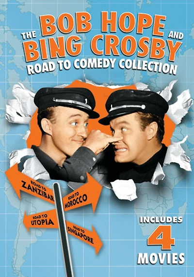 On the Road with Bob Hope & Bing Crosby - NEW