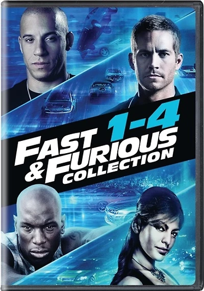 Fast & Furious 4-Movie Collection - NEW
