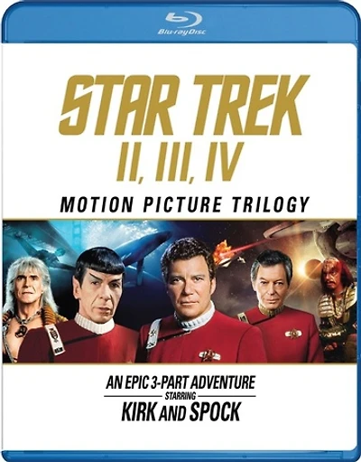 Star Trek II / Star Trek III / Star Trek IV - NEW