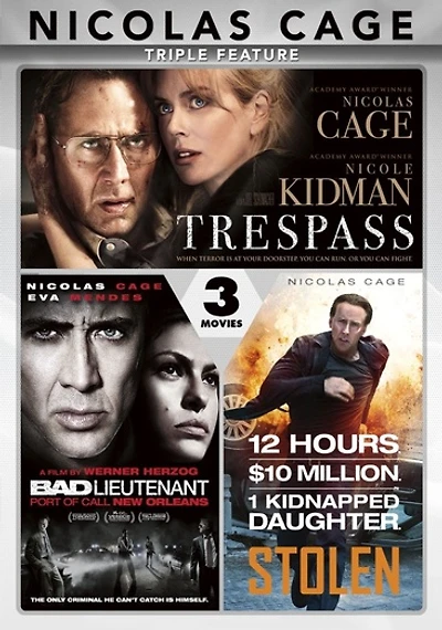 Nicolas Cage Triple Feature - USED