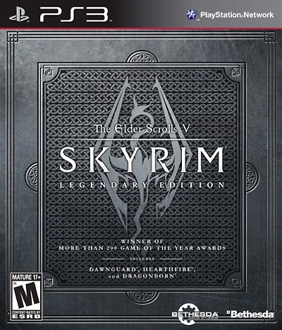 ELDER SCROLLS V:SKYRIM (LEG ED - Playstation 3 - USED