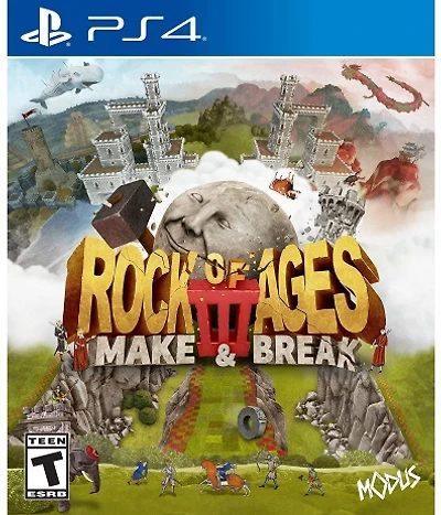 Rock Of Ages 3: Make & Break - Playstation 4 - NEW