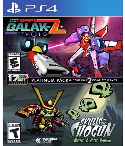 Galak-Z: The Void/Skulls Of Shogun Bone-A Fide Platinum Pack - Playstation 4 - USED