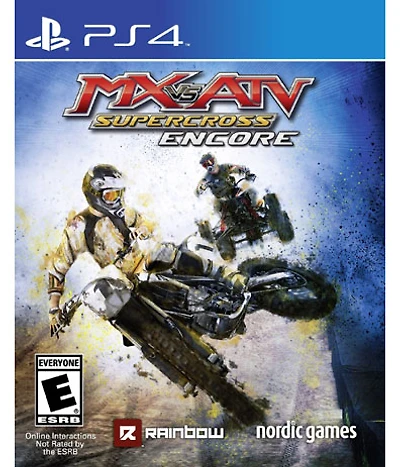 MX VS ATV SUPERCROSS ENCORE - Playstation 4 - USED