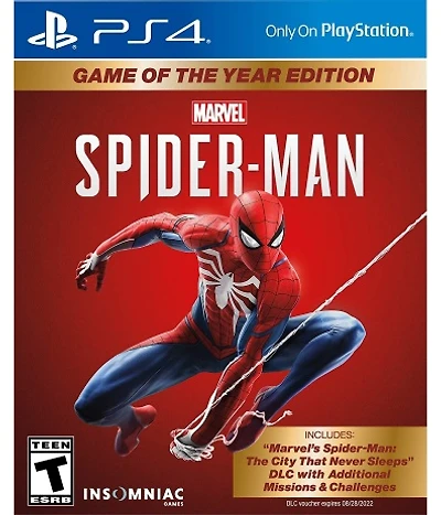 Marvel's Spider-Man Game Of The Year Edition - Playstation 4 - USED