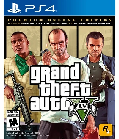 Grand Theft Auto V: Premium Online Edition - Playstation 4