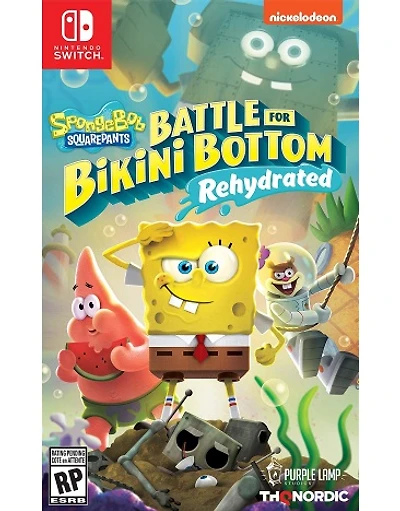 Spongebob Squarepants: Battle For Bikini Bottom Rehydrated - Nintendo Switch - USED