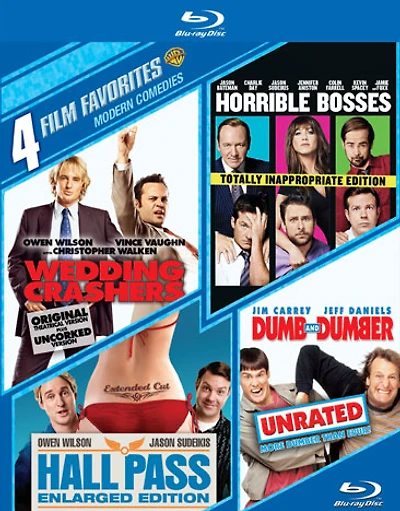 4 Film Favorites: Modern Comedies - NEW