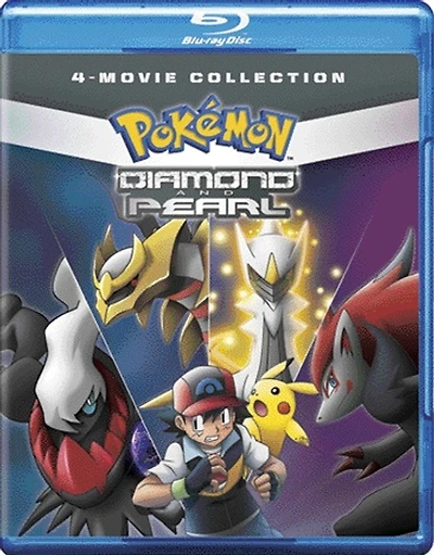 Pokemon Diamond & Pearl: 4-Movie Collection - NEW