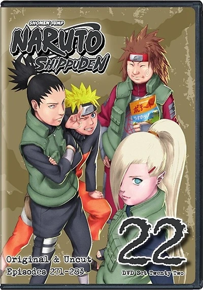 Naruto Shippuden: Box Set 22 - USED