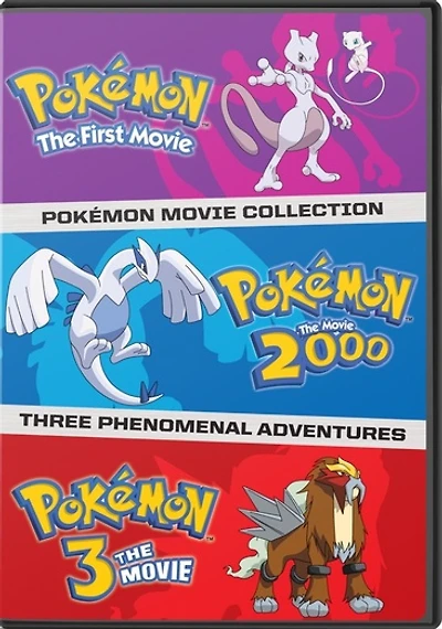 Pokemon: The First Three Movies - NEW