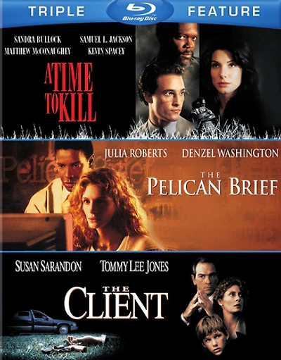 A Time To Kill / The Pelican Brief / The Client - NEW