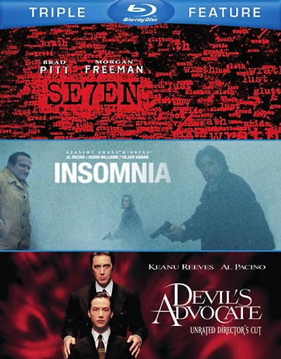 Seven / Devil's Advocate / Insomnia - NEW