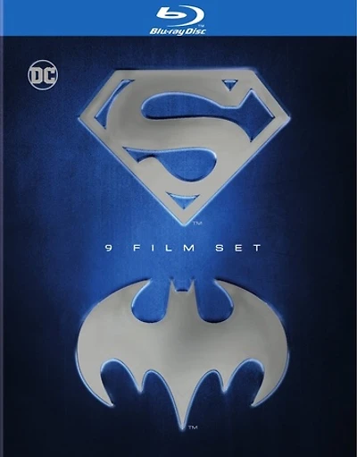 Batman & Superman 9-Film Collection - NEW