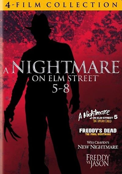 4 Film Favorites: A Nightmare On Elm Street 5-8 - USED
