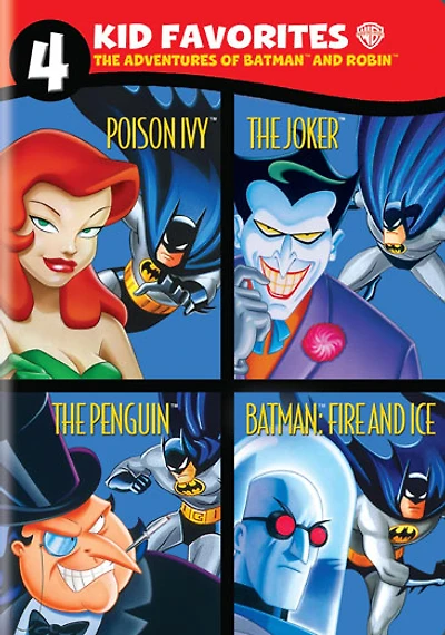 4 Kid Favorites: Adventures of Batman & Robin - NEW